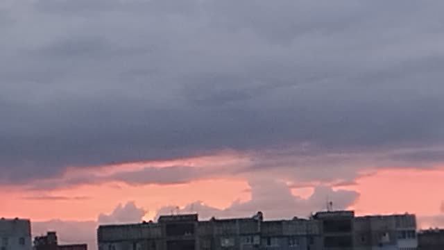 Вечернее небо