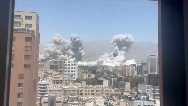 Тегеран под ударами Израиля