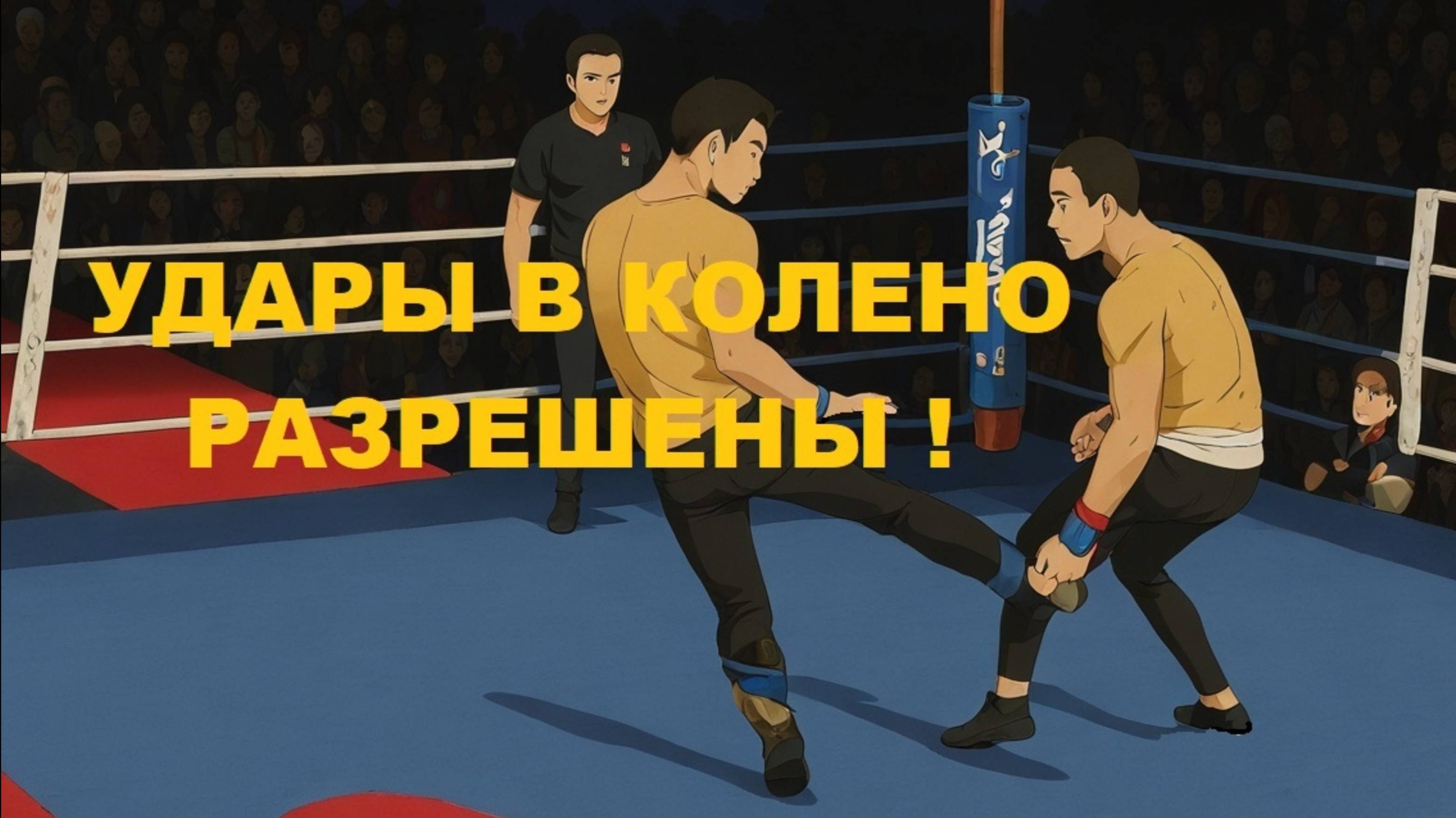 Удары в колено разрешены!