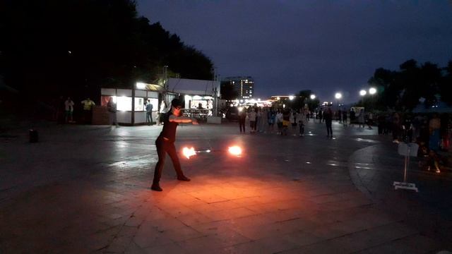 Огненное шоу. Владивосток 2023