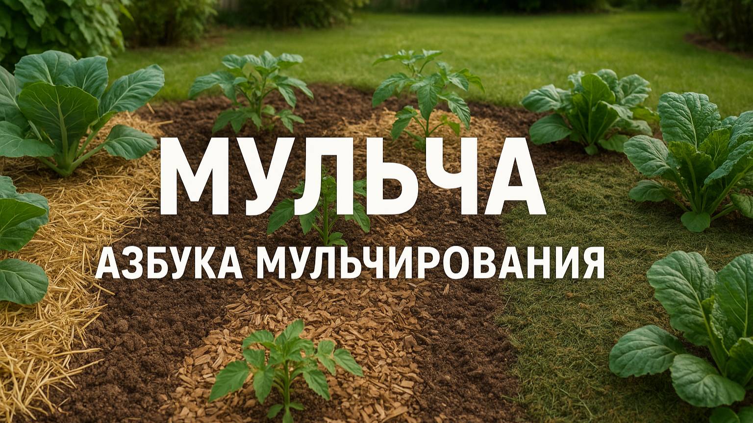 МУЛЬЧА — АЗБУКА МУЛЬЧИРОВАНИЯ ДЛЯ НАЧИНАЮЩИХ И ПРОДВИНУТЫХ!