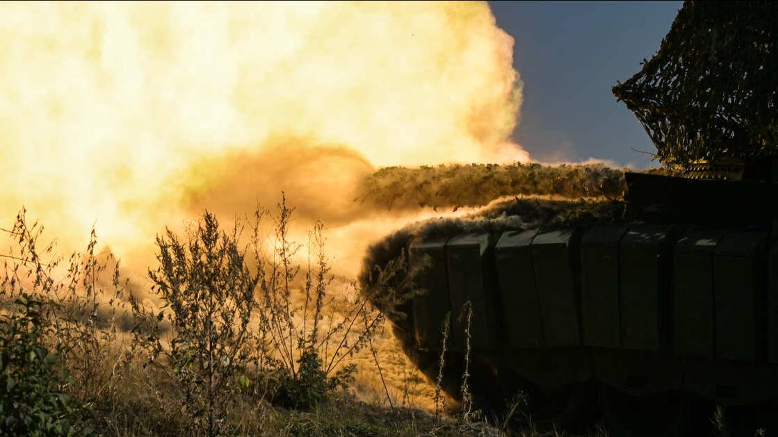 Танкисты ВС РФ уничтожили опорный пункт ВСУ под Красноармейском