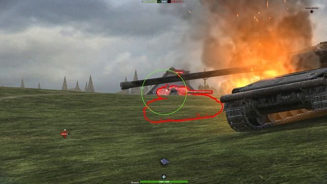 Бой на т-54обл, tanks blitz, wot blitz, wot, вот