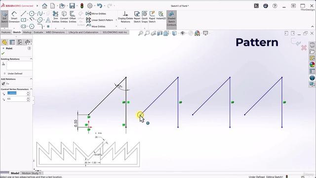 3.13 -Sketching mirrors, offsets, patterns, and trims