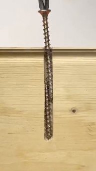 Remember this trick – use a screw when the hole is too large. #woodworking #short