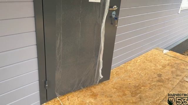 Обзор готового каркасного дома 14х11 м.