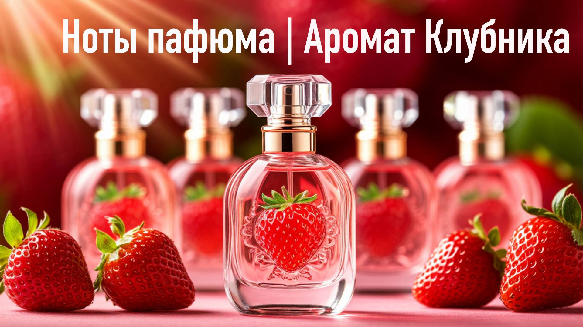 Аромат Клубника | Ноты парфюма