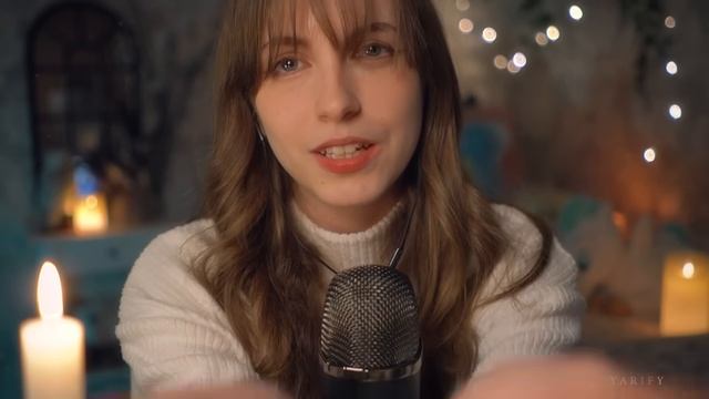 Yarify ASMR. Близкий шёпот, движения рук, звуки рта.
