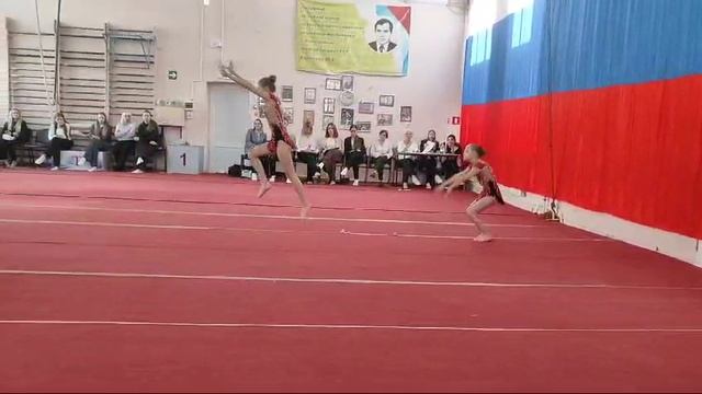 открытые соревнования по спортивной акробатике. Новочеркасск. февраль 2025.