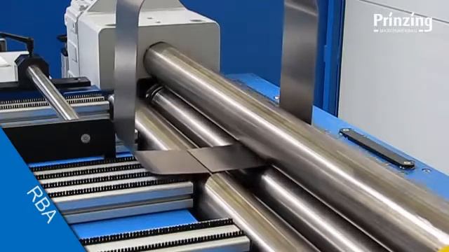 Овальные гибы на автоматическом четырёхвалковом гибочном станке Prinzing RBA