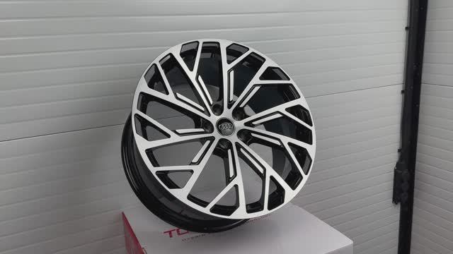 Диски CN Forged 1323 20 9.0J вес 12,8kg Black Machined Face