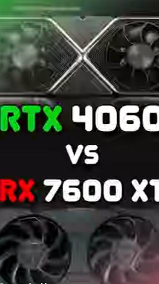 Что лучше: RTX 4060 или RX 7600 XT?!