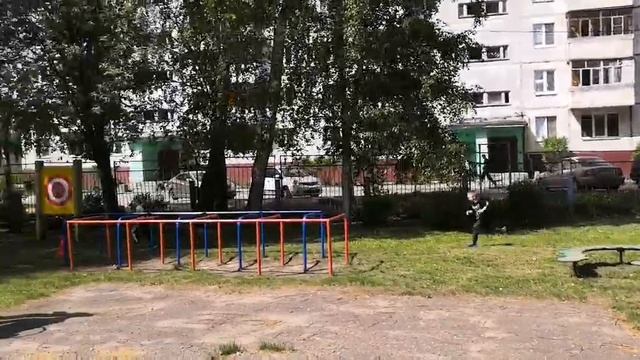 эстафета в садике