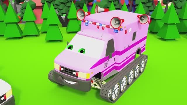 Колесо на автобусе - 🚒 🚓 🚑 |цветные шарики