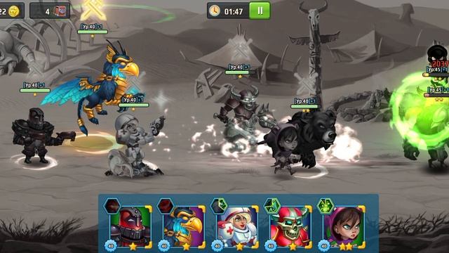 МОБИЛЬНАЯ ИГРА BATTLE ARENA: HEROES ADVENTURE БИТВЫ ГЕРОЕВ — ДЕНЬ 6