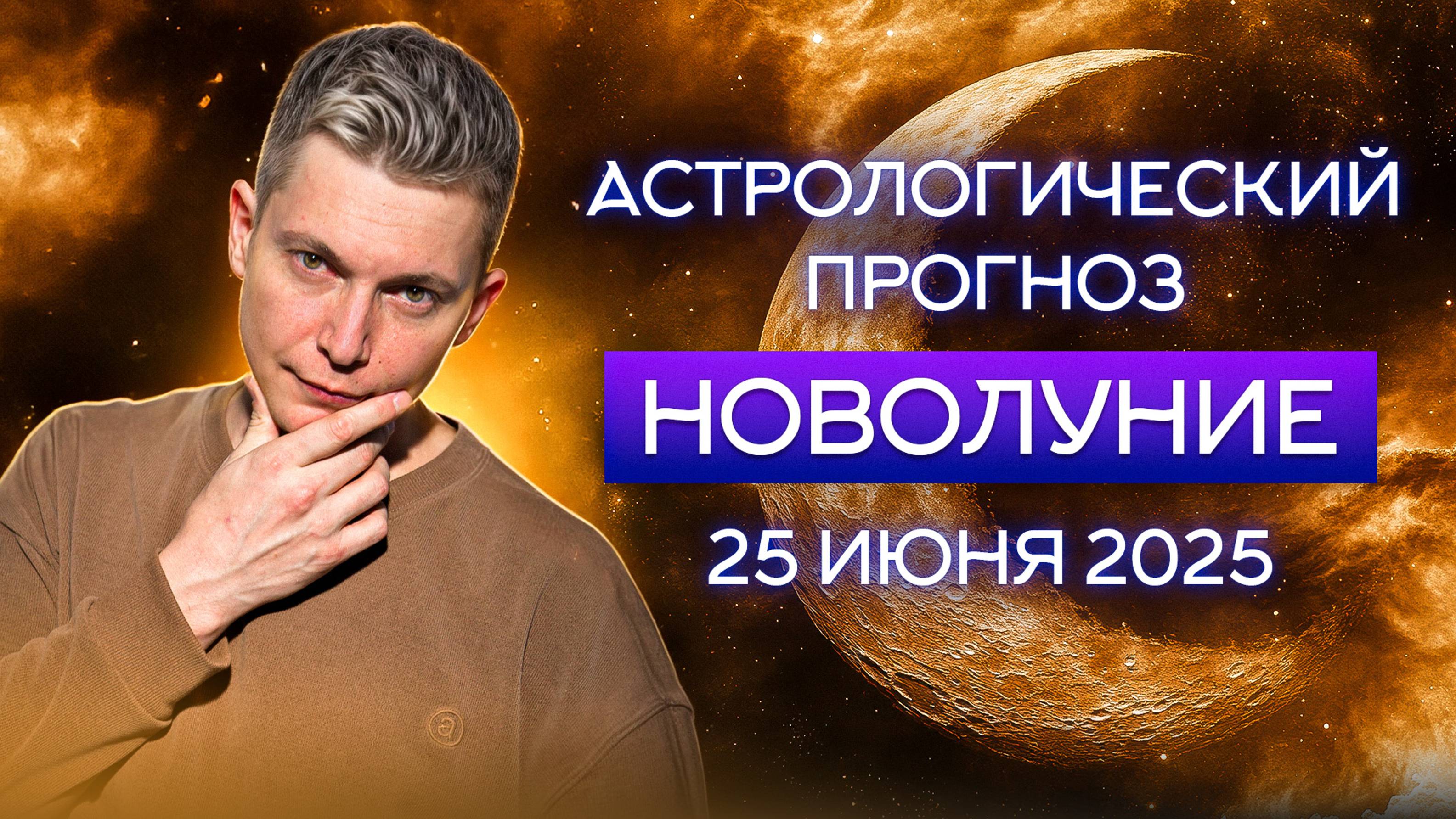 Новолуние 25 июня. Надо взять отдых, кайфануть и расслабиться. Душевный Гороскоп Павел Чудинов