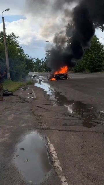 Многострадальная Горловка. 23 июня. Очередное преступление украинской хунты ВСУ-К @warzov22