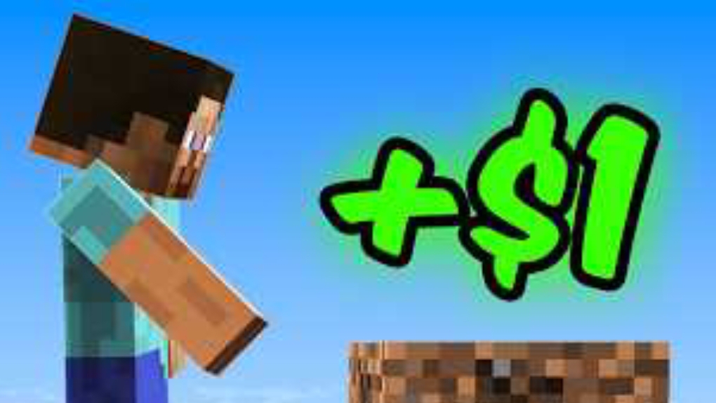 КАЖДЫЙ СЛОМАННЫЙ БЛОК ЭТО 1$ МАЙНКРАФТ MINECRAFT