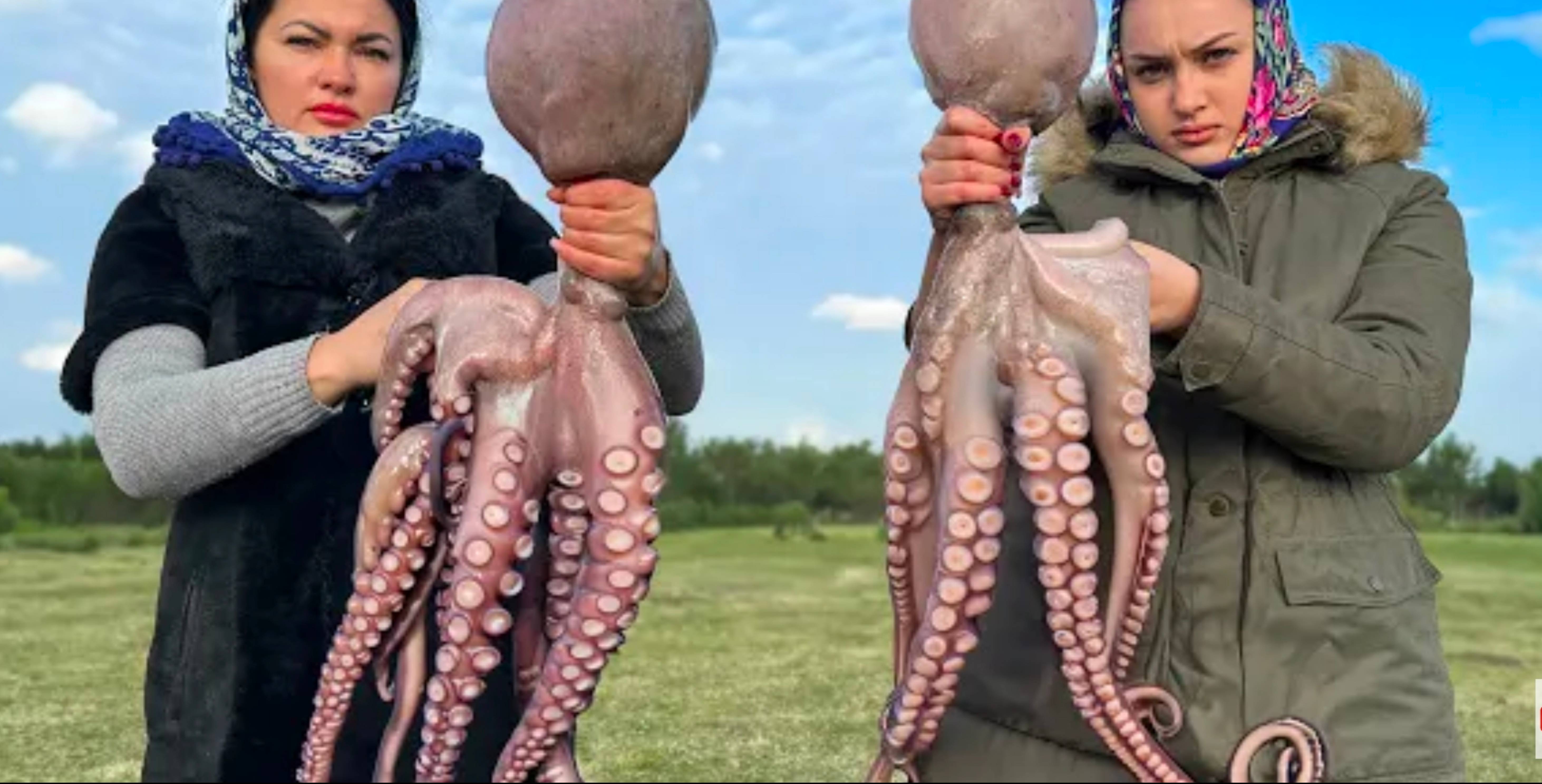 Пицца со Вкусом Моря! Изумительный Рецепт Пиццы из Осьминога, Креветок и Мидии