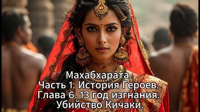 28. Махабхарата. Часть 1. История Героев. Глава 6. 13 год изгнания. Убийство Кичаки.