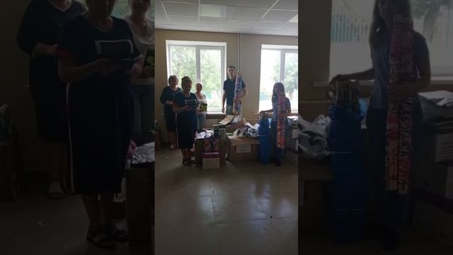 Жители Ленобласти отправили гумпомощь детям Мариуполя