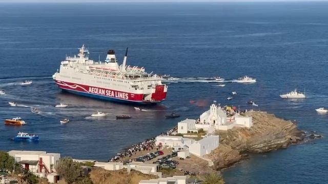 остров Сифнос. Праздник Богородицы Хрисопиги 2025