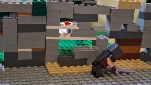 мультфильм про Lego Minecraft пятый день выживания