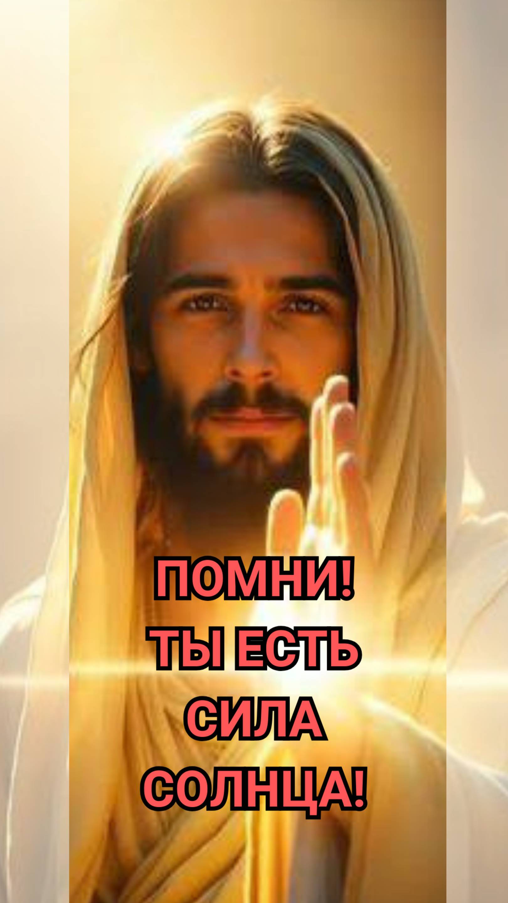 Помни! Ты есть Сила Солнца!