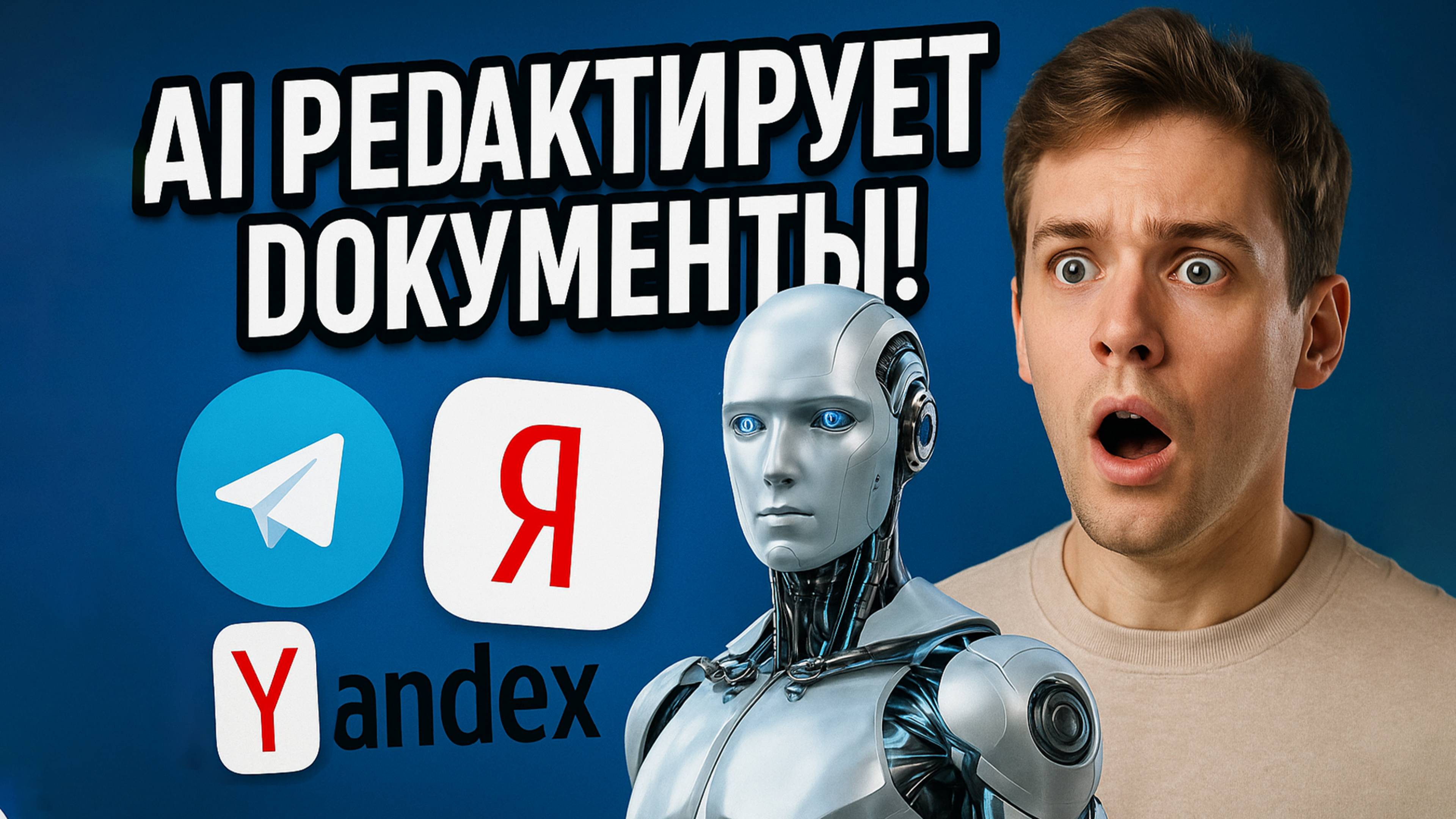 AI редактирует документы за тебя! Телеграм + Yandex.GPT = Магия для бизнеса