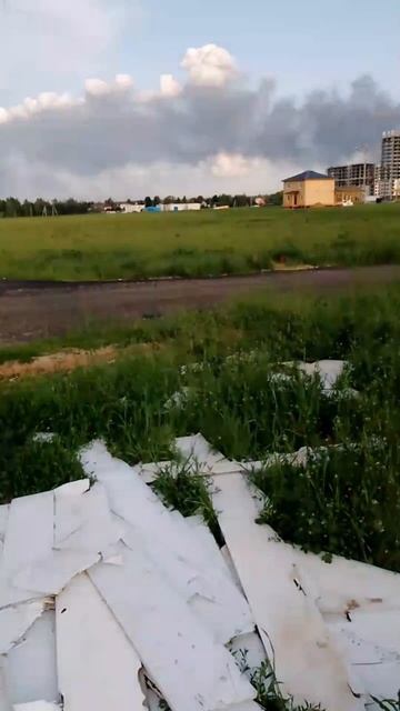 склад горит