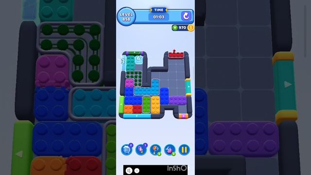 color block jam 858 уровень
