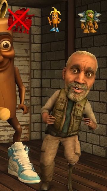 DRЫNDA [ ДРЫНДА ] - Гибрид эмодзи Brain rot CHALLENGE ОТ гнома #gmod #sfm