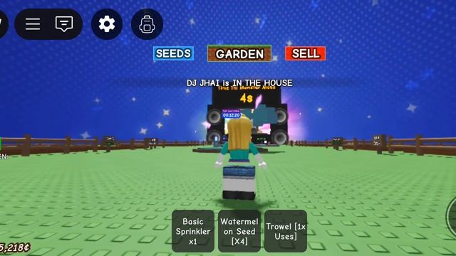 Что🫢играю в Grow a garden с братом!
