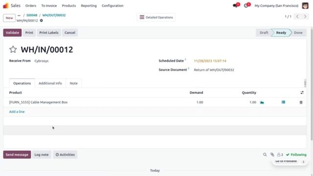 Управление доходами от продаж в приложении Odoo 17 Sales App