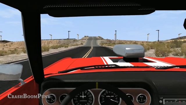 Краш тест BeamNG крутые тачки 20