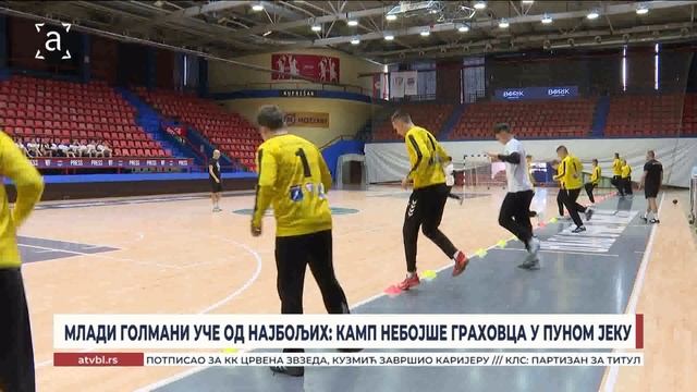 Млади голмани уче од најбољих- Камп Небојше Граховца у пуном јеку
