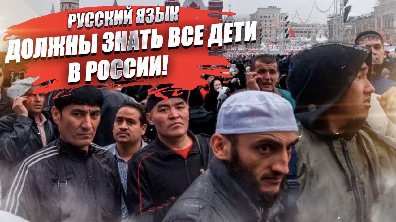 «Мы за это платить не будем» – иностранцы за своё счёт будут учить своих детей русскому языку!