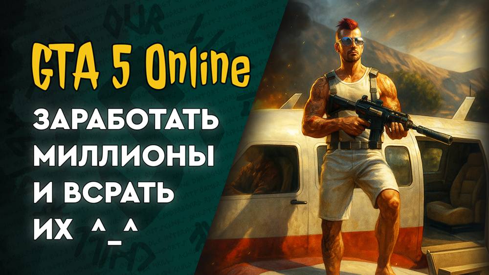 GTA 5 Online - 01 - Заработать миллионы и слить их на ерунду это я могу
