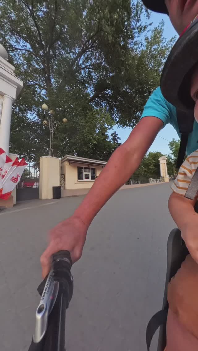 Велопрогулка по Таганрогу, первый опыт с Insta360 X4. TimeShift