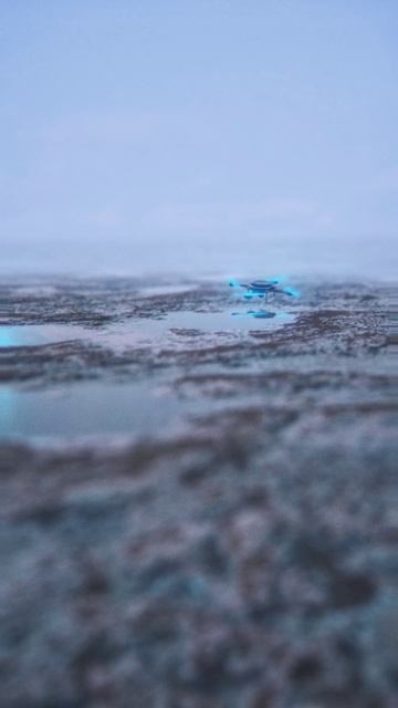 Дрон в тумане: 3D CGI анимация