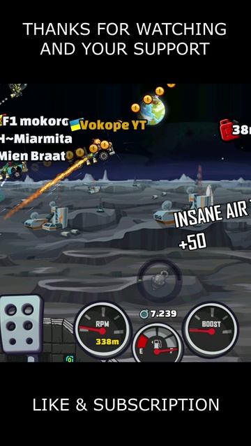 🎧 Is BUS The Best Today? 🎧 (R8 Swe Swi) - Hill Climb Racing 2 #shorts #hcr2
