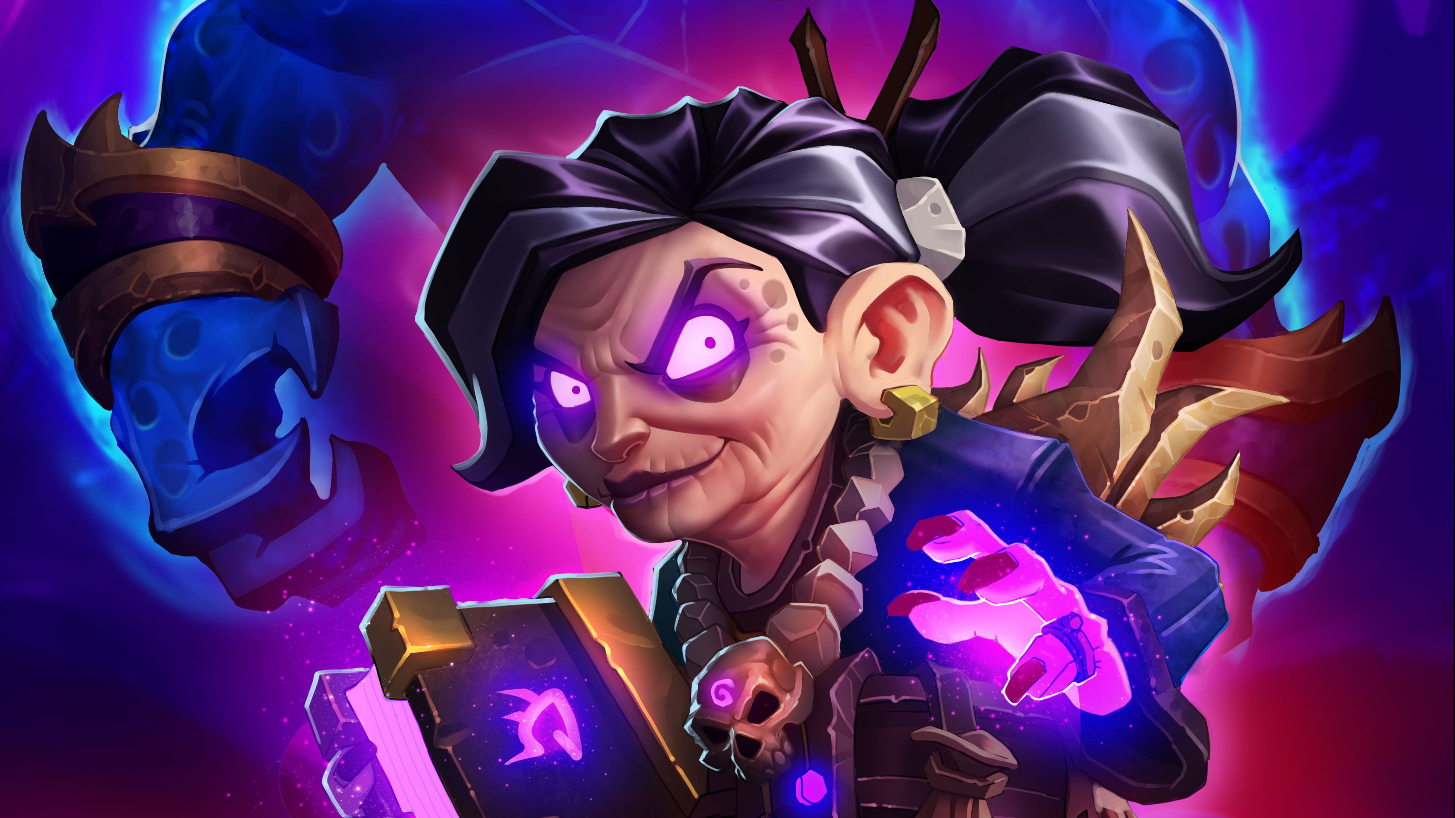 Hearthstone. Поля сражений.Изи топ 1 на свинках)))