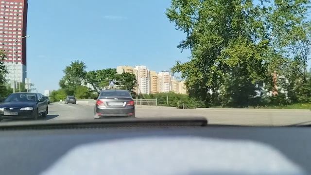 Еду по городу, влог