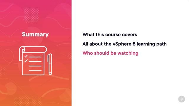 Pluralsight_VMware+vSphere_007_6. What This Module Covered