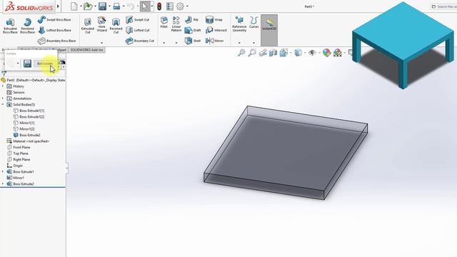 3.05. Multi-Body Parts - SOLIDWORKS Become a Certified Professional