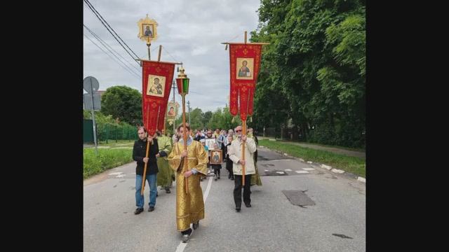 Крестный ход Богородское подворье Свято Троицкой Сергиевой Лавры 22.06.2025
