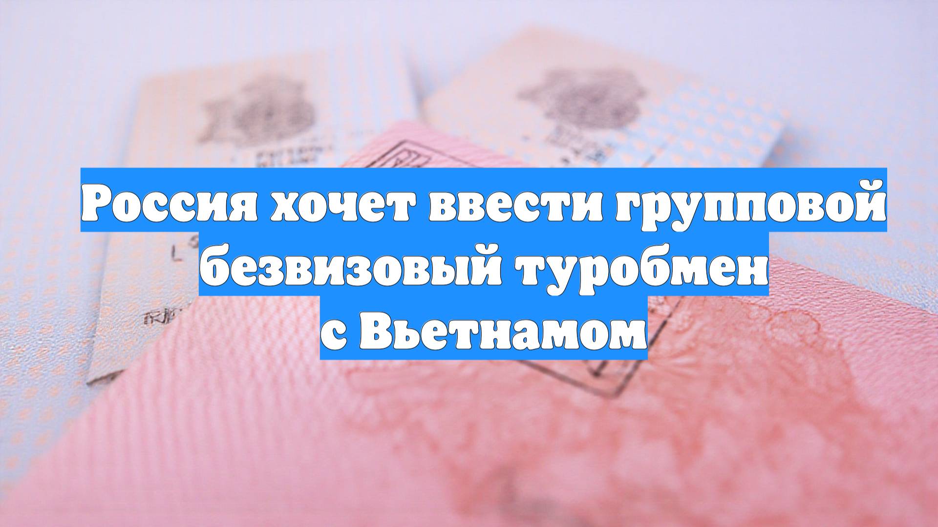 Россия хочет ввести групповой безвизовый туробмен с Вьетнамом