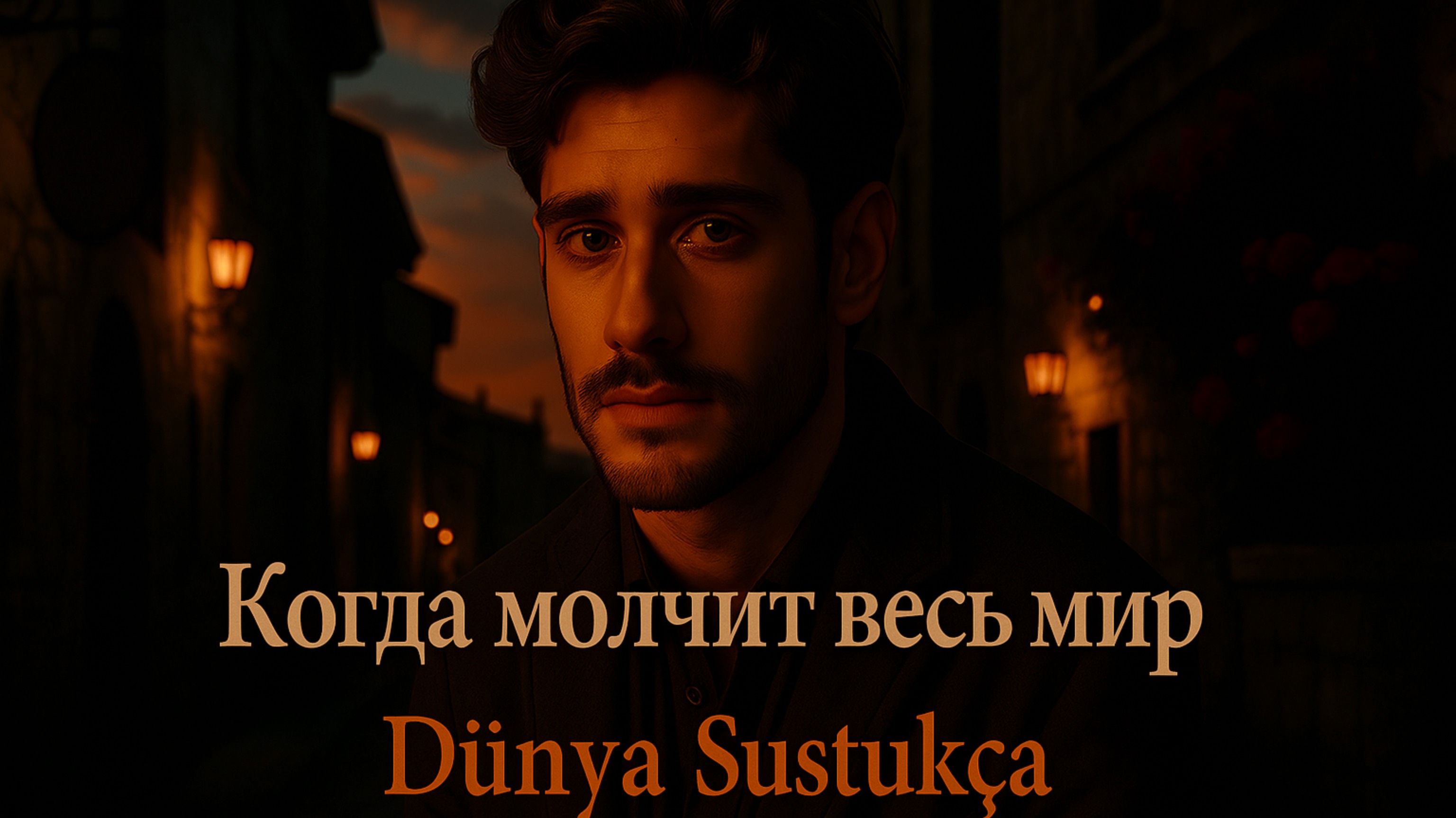 🌙 "Когда молчит весь мир" — нежная турецкая баллада о любви и тишине
