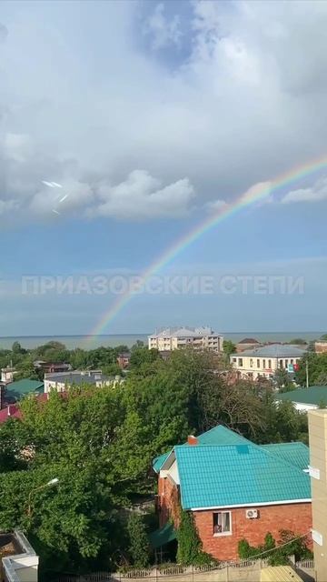 После грозы обязательно появится радуга