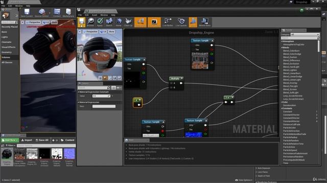 4. Working with the Post Processing Volume in Unreal